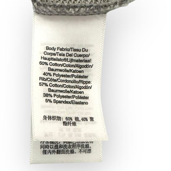 DKNY Women's The Everywhere Sweatshirt Gray Sequins Size L Glam Sweatshirt - Picture 6 of 8